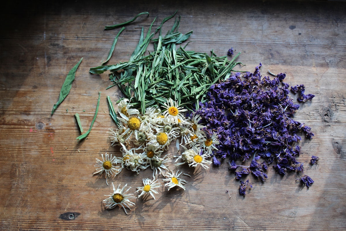 Natural supplement ingredients and healthy lifestyle